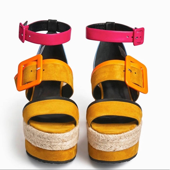 Pierre Hardy Shoes - Pierre Hardy Alpha Sun Platform Espadrille Sandal